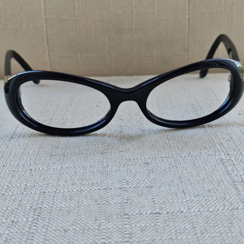 Ralph Lauren Ladies Glasses Frame Black Tone Eyeglasses 52[]18 135 RA5003 - Picture 6 of 11